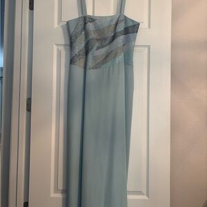 Daymor Couture Blue Dress